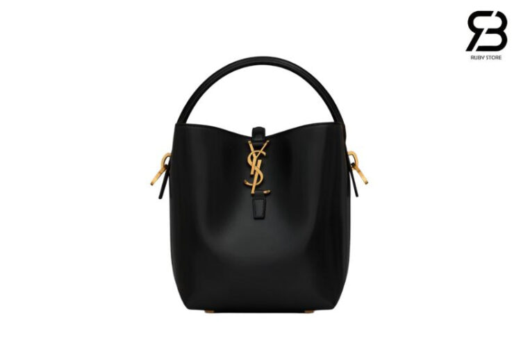 Túi YSL LE 37 Small In Shiny Leather Black Màu Đen