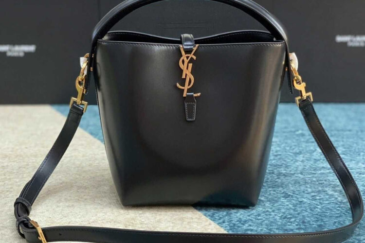 Túi YSL LE 37 Small In Shiny Leather Black Màu Đen