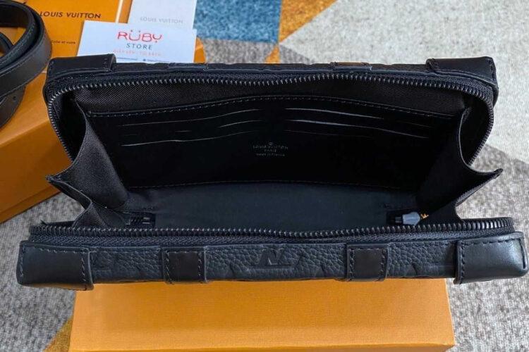 túi LV Soft Trunk Wallet Bag M80224 Monogram Taurillon 22CM