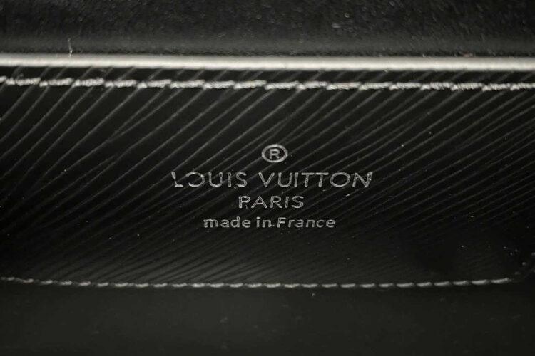 túi LV Twist MM Flower Gold Silver Logo M24044 Black Epi