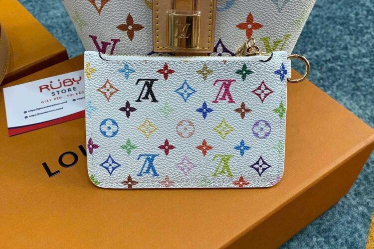 túi LV x TM All In BB M13089 Multicolor White Monogram
