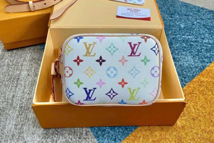 túi LV x TM All In BB M13089 Multicolor White Monogram