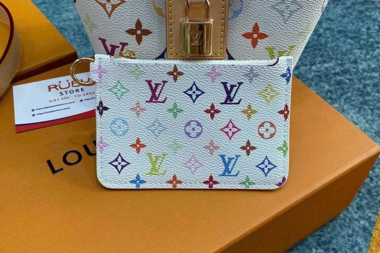 túi LV x TM All In BB M13089 Multicolor White Monogram