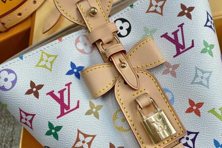 túi LV x TM All In BB M13089 Multicolor White Monogram