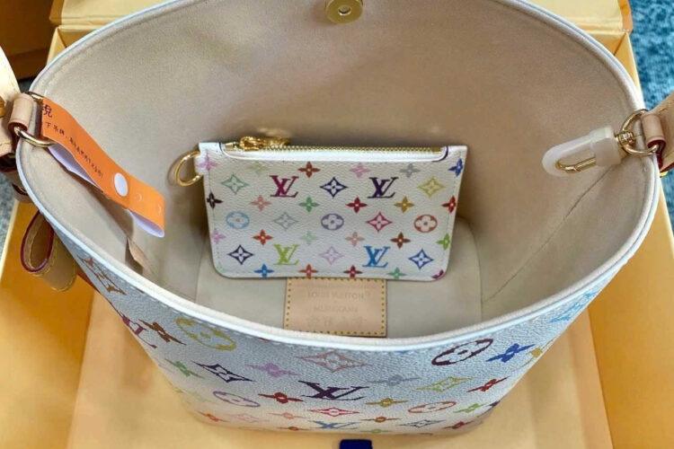 túi LV x TM All In BB M13089 Multicolor White Monogram