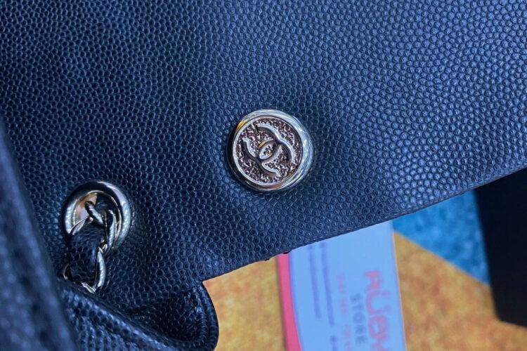 Ba Lô CN 23-24FW Duma Backpack Black Caviar GHW Màu đen