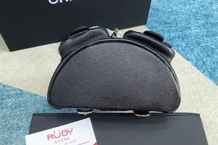 Ba Lô CN 23SS Mini Duma Backpack Black Caviar GHW Màu đen