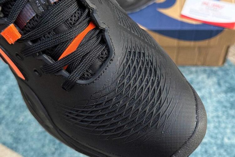 Giày Asics Gel Resolution X Black Shocking Orange đen Cam