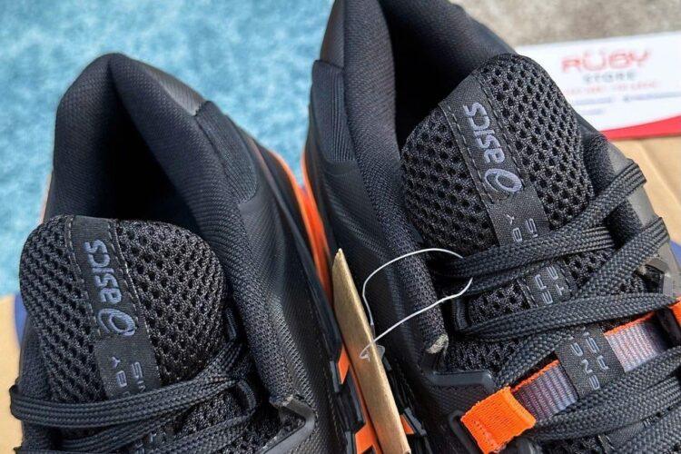 Giày Asics Gel Resolution X Black Shocking Orange đen Cam