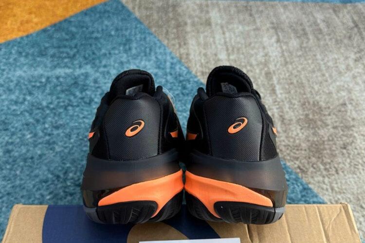 Giày Asics Gel Resolution X Black Shocking Orange đen Cam