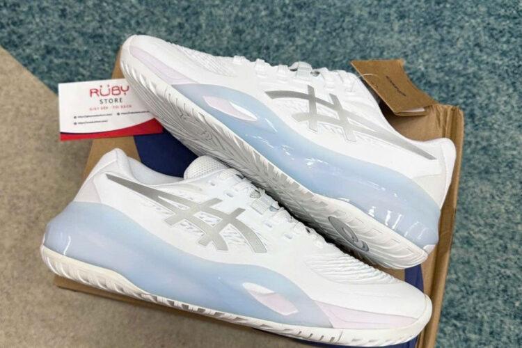 Giày Asics Gel-Resolution X White Pure Silver Trắng Bạc