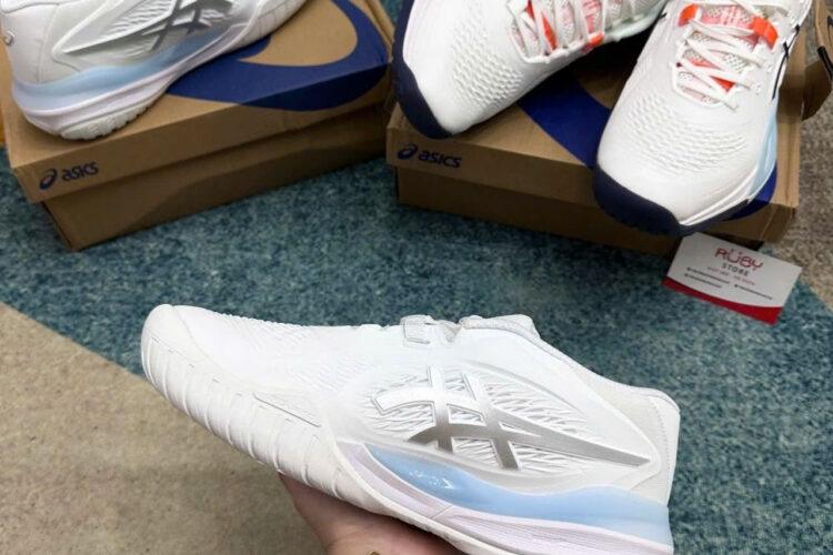 Giày Asics Gel-Resolution X White Pure Silver Trắng Bạc
