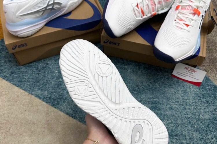 Giày Asics Gel-Resolution X White Pure Silver Trắng Bạc