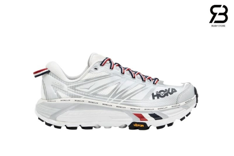 Giày Hoka Mafate Speed 2 Moncler White Trắng