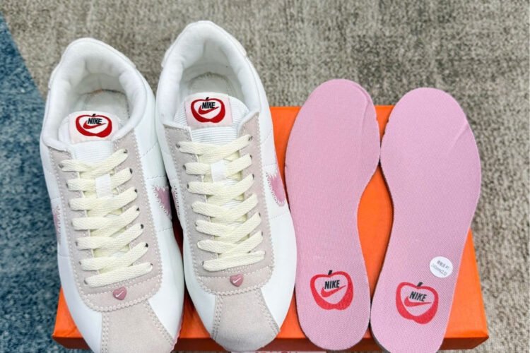 Giày Nike Cortez Valentine's Day 2025 White Pink Trrắng hồng