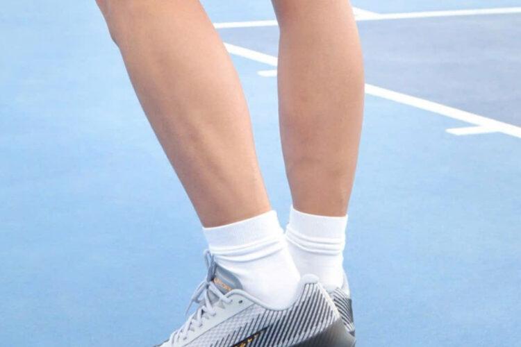 Giày Nike Court Air Zoom Vapor 11 Clay Wolf Grey Laser Orange Xám Vàng