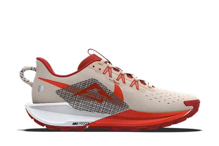 Giày Nike Pegasus Trail 5 Custom Beige Orange Grey
