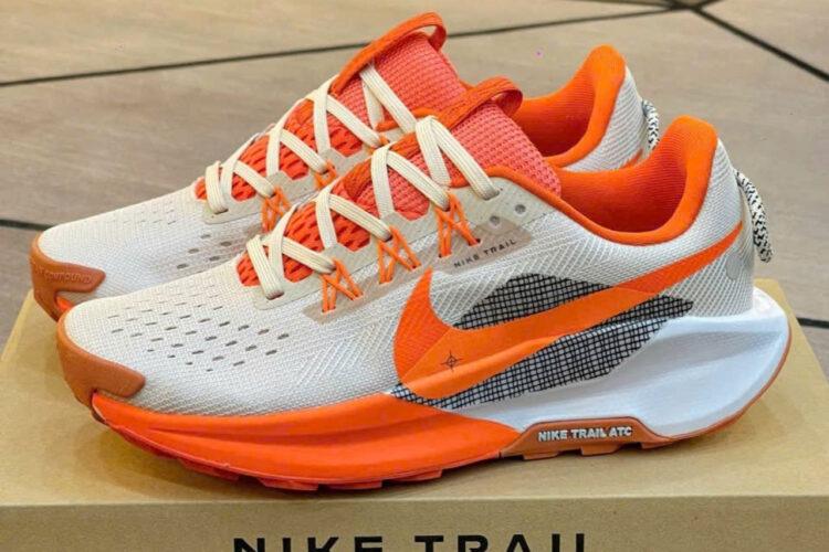 Giày Nike Pegasus Trail 5 Custom Beige Orange Grey