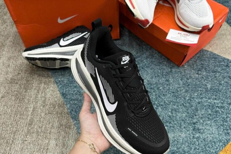 Giày Nike Vomero 18 Running Shoes đen trắng xám