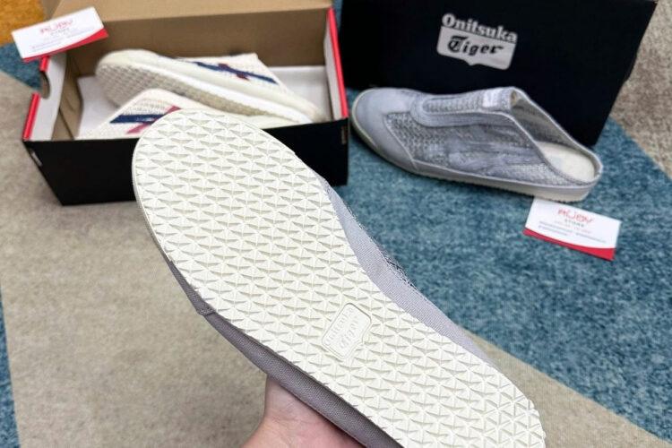 Giày Onitsuka Tiger Mexico 66 Sabot Pure Silver Màu Bạc