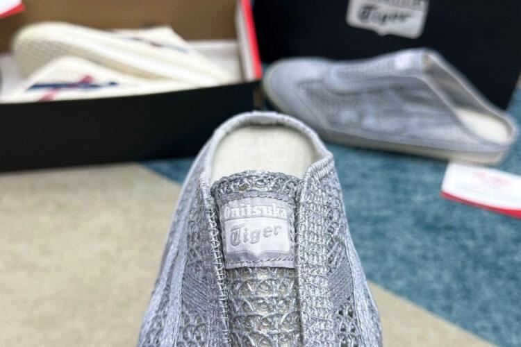 Giày Onitsuka Tiger Mexico 66 Sabot Pure Silver Màu Bạc
