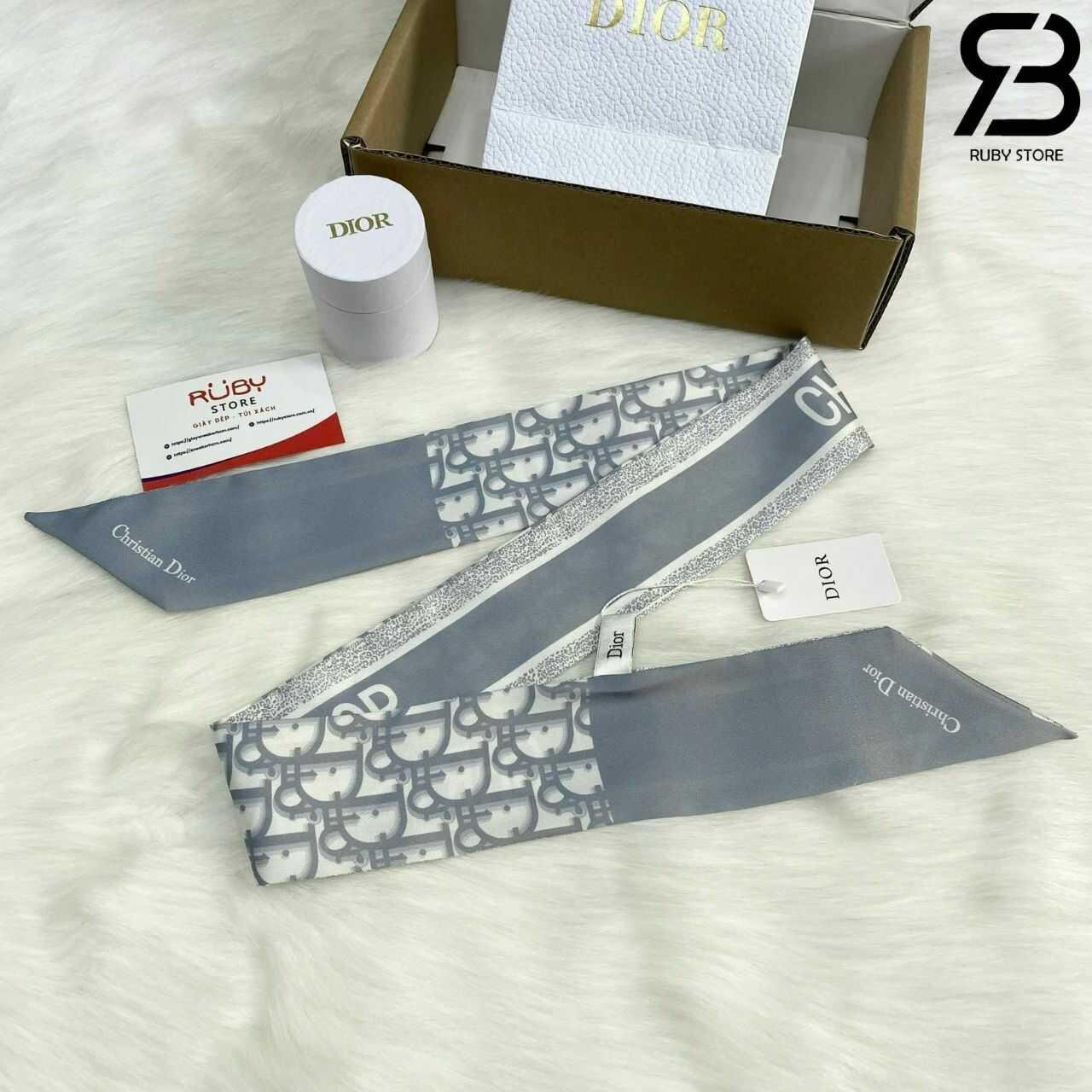 Khăn lụa Dior Oblique Mitzah Scarf