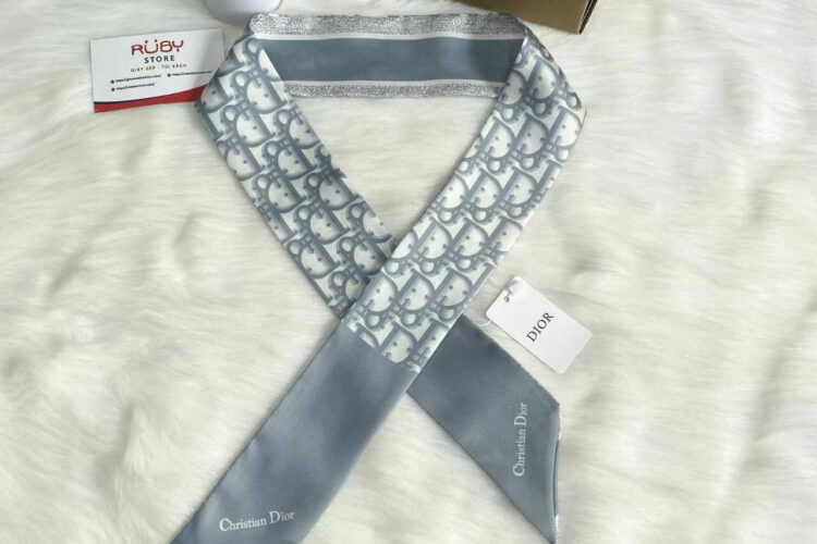 Khăn lụa Dior Oblique Mitzah Scarf