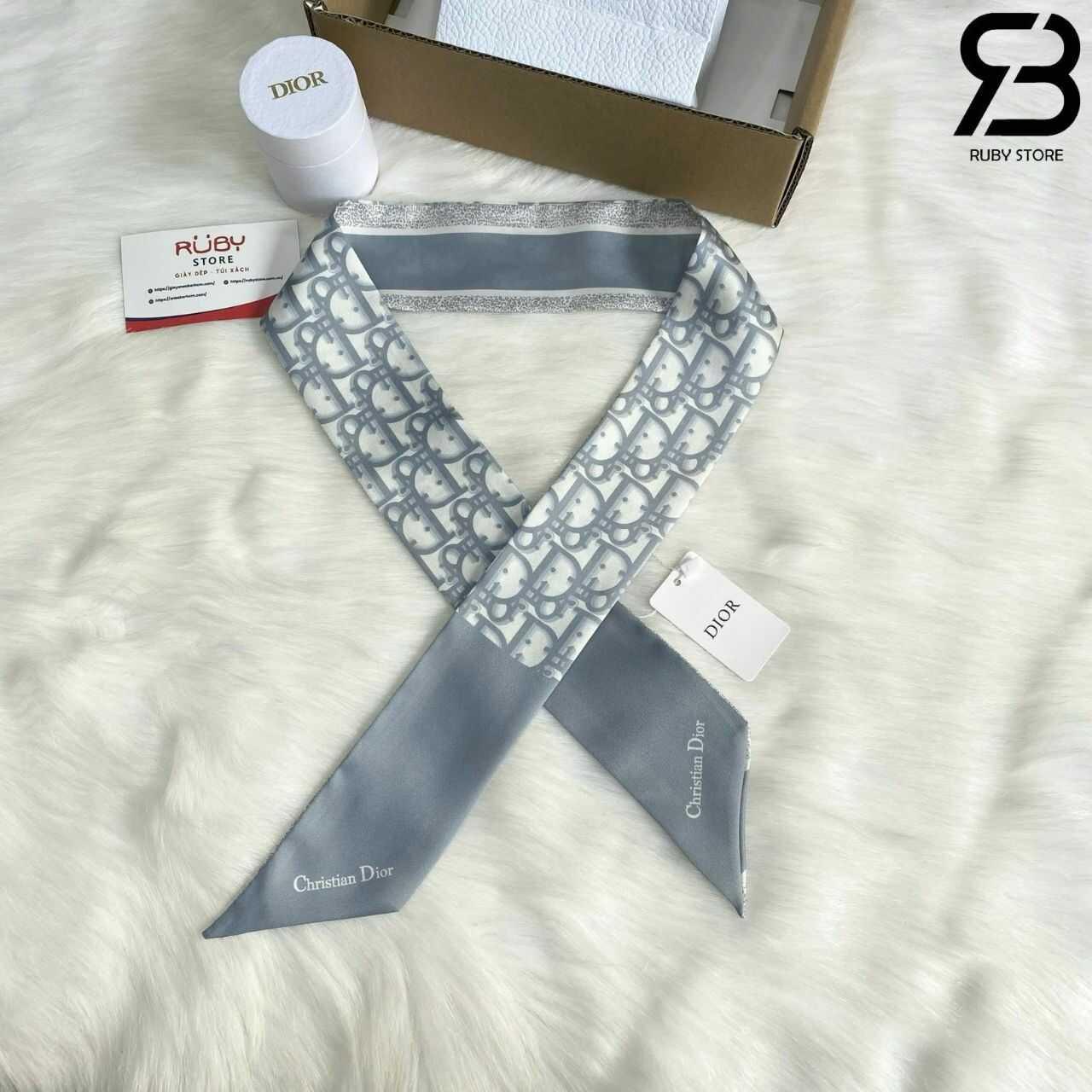 Khăn lụa Dior Oblique Mitzah Scarf