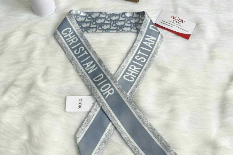 Khăn lụa Dior Oblique Mitzah Scarf