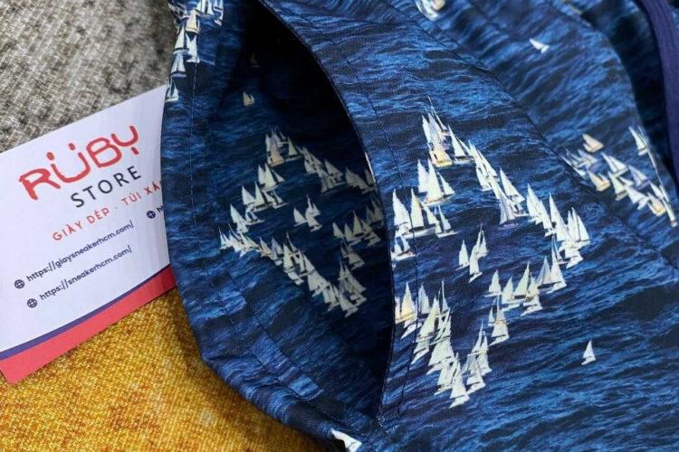 Quần Short LV Printed Monogram Swim Shorts Blue Ocean