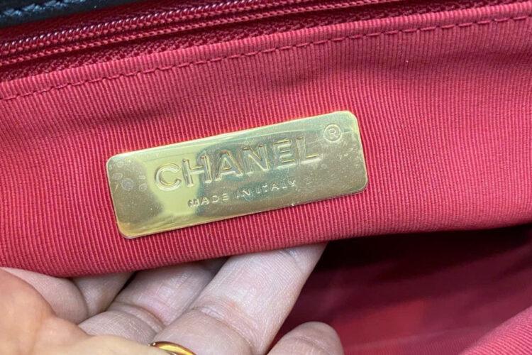 Túi CN 19 Flap Bag Black Lambskin GHW 26CM Màu đen Best Pháp