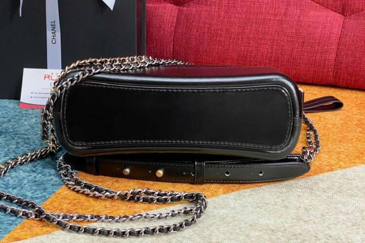 Túi CN Hobo Gabrielle Small Black Calfskin 24CM đen best da nhập