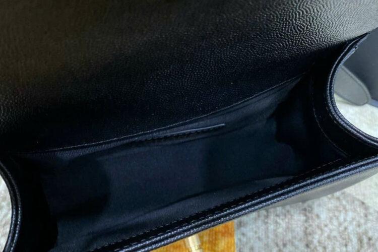 Túi CN Le Boy Small Black Caviar Gold 20.5CM Màu đen Best Pháp