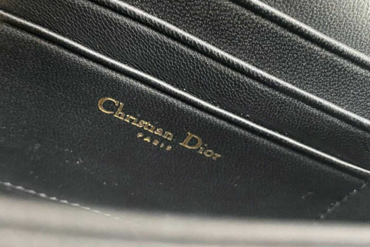 Túi Dior Mini Miss Bag Black Lambskin màu đen