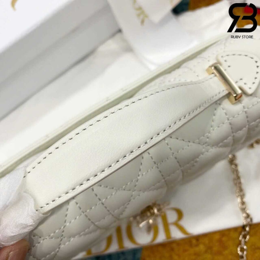 Túi Dior Mini Miss Bag Latte Lambskin màu kem