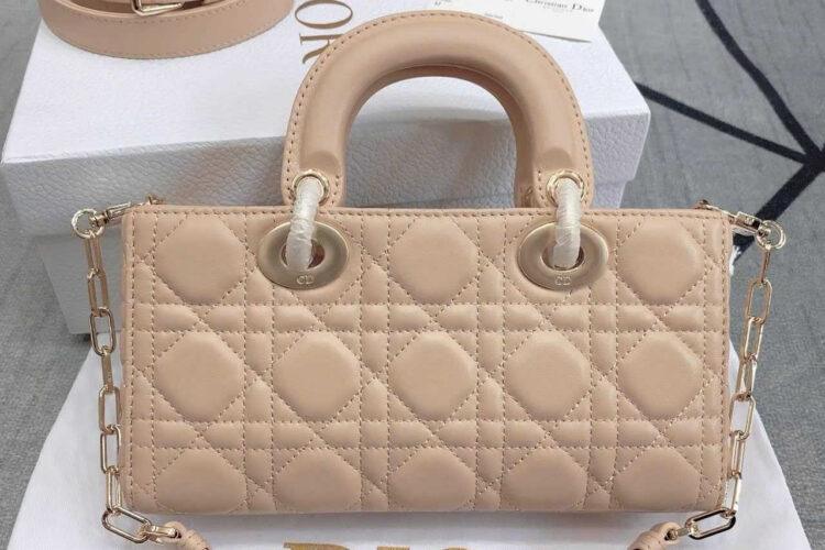 Túi Dior Small Lady D-Joy Blush Pink Lambskin GHW