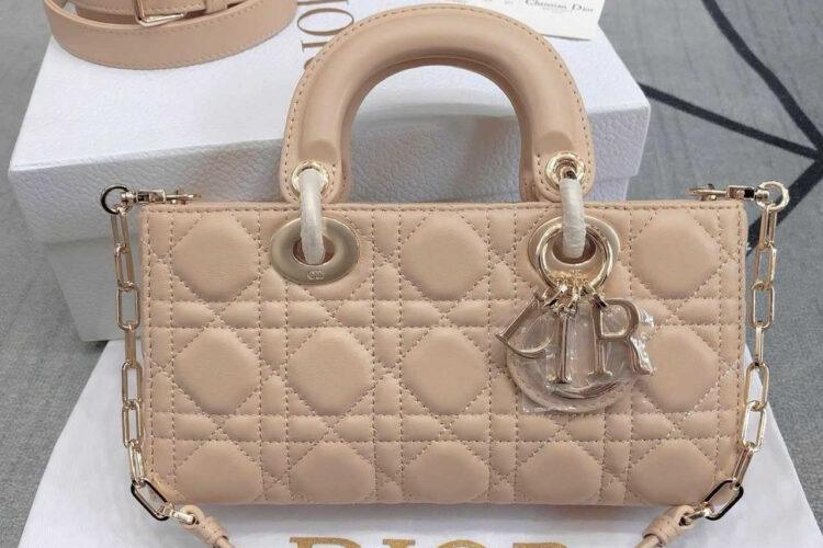 Túi Dior Small Lady D-Joy Blush Pink Lambskin GHW