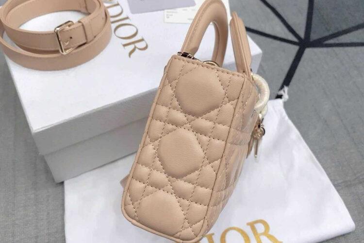 Túi Dior Small Lady D-Joy Blush Pink Lambskin GHW