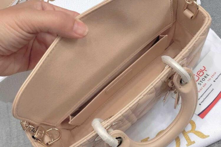 Túi Dior Small Lady D-Joy Blush Pink Lambskin GHW