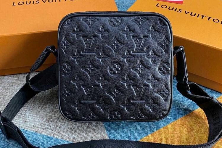Túi LV Getaway Messenger M12516 Black Monogram Shadow Đen