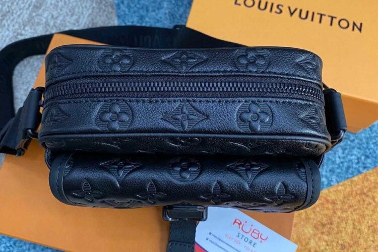 Túi LV Getaway Messenger M12516 Black Monogram Shadow Đen