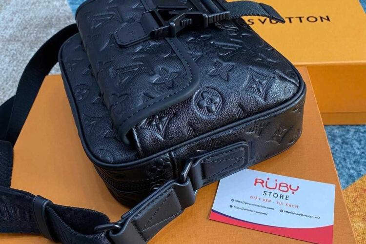 Túi LV Getaway Messenger M12516 Black Monogram Shadow Đen