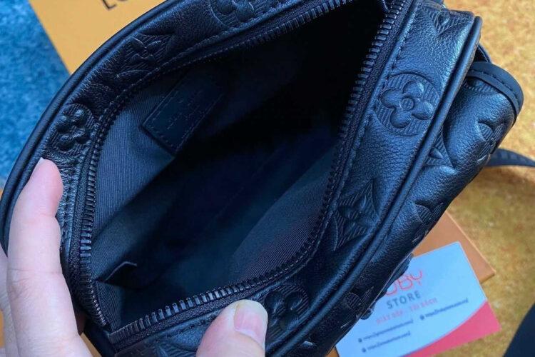 Túi LV Getaway Messenger M12516 Black Monogram Shadow Đen