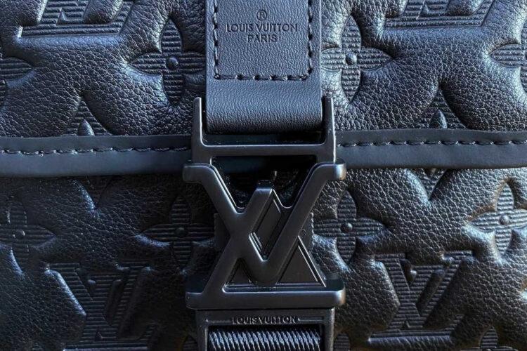 Túi LV Getaway Messenger M12516 Black Monogram Shadow Đen