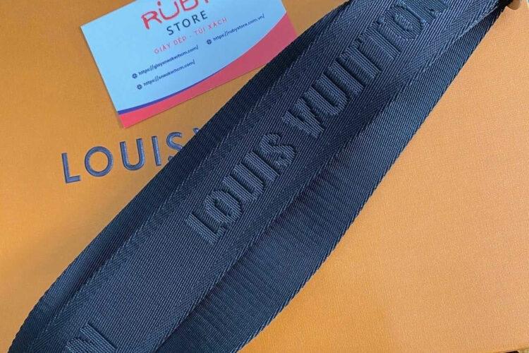 Túi LV Getaway Messenger M12516 Black Monogram Shadow Đen