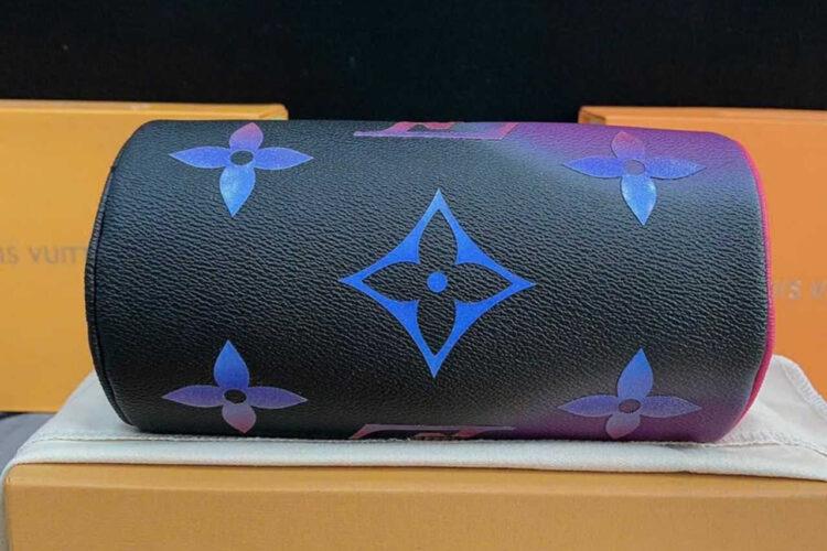 Túi LV Papillon BB Bag Midnight Fuchsia M59860 Đen Hồng