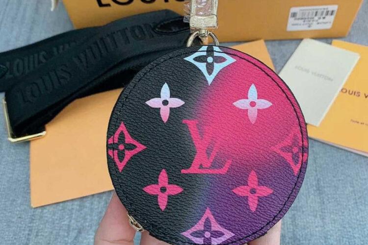 Túi LV Papillon BB Bag Midnight Fuchsia M59860 Đen Hồng