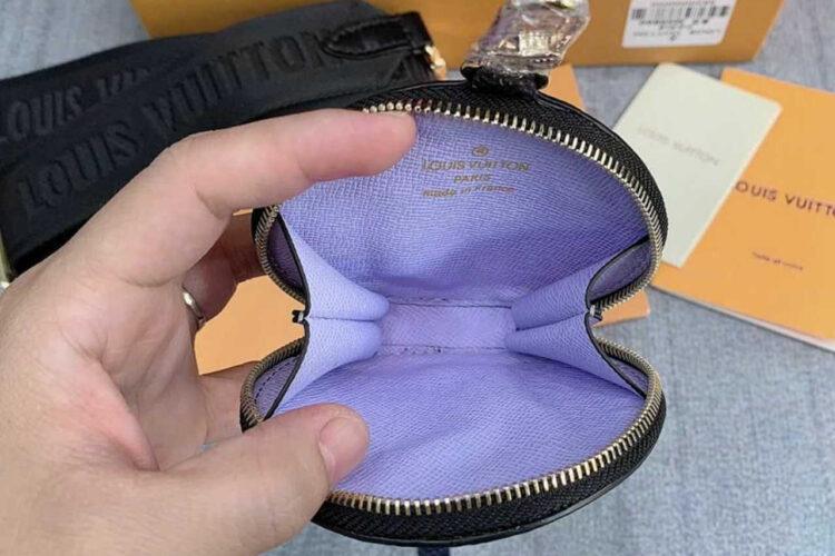 Túi LV Papillon BB Bag Midnight Fuchsia M59860 Đen Hồng