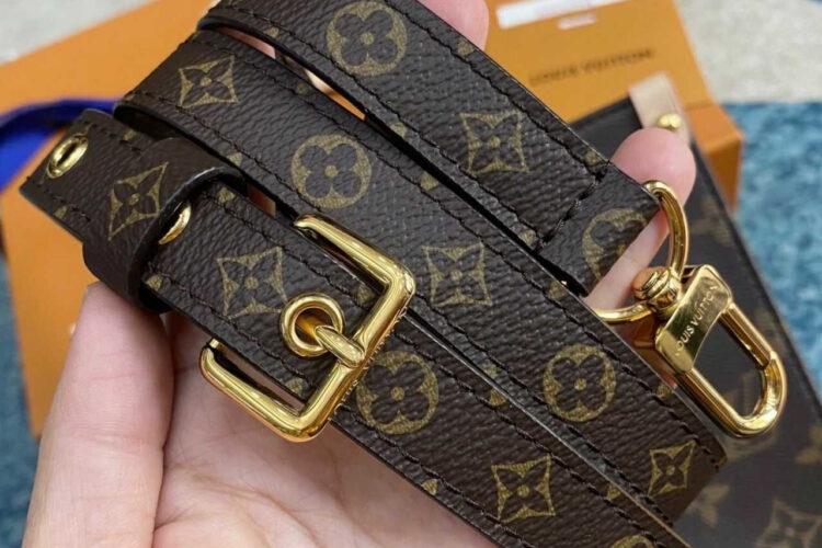 Túi LV Sac Plat BB M46265 Monogram Canvas Nâu