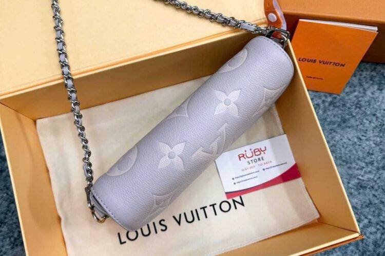Túi LV Wallet On Chain Ivy M14225 Grey White Monogram Empreinte